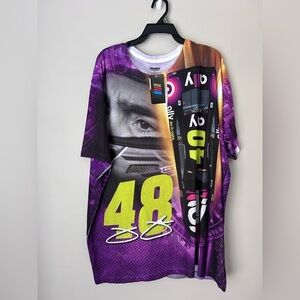 Vibrant‎ Purple Graphic Men's Tee